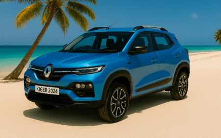 Renault Kiger Blue