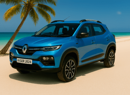 Renault Kiger Blue