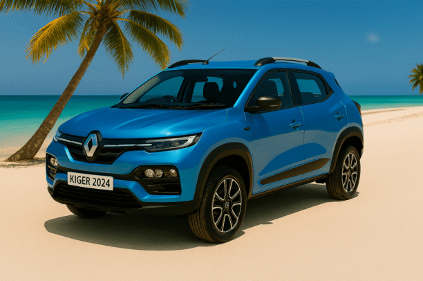 Renault Kiger Blue